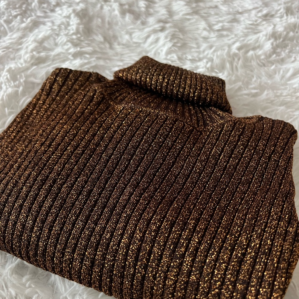 Gold sweater